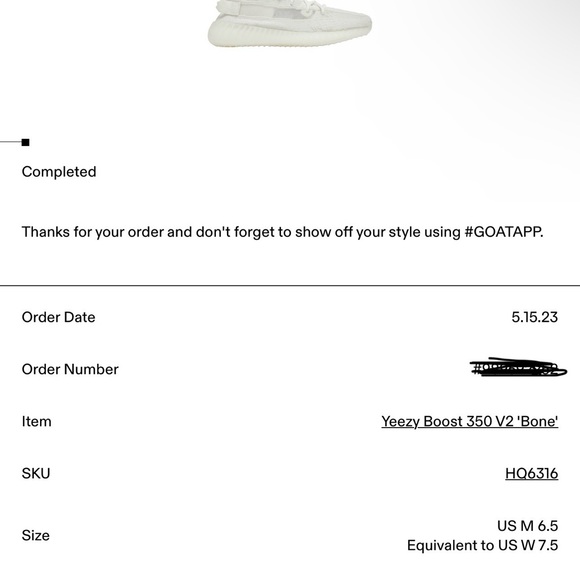 YEEZY Boost 350 V2 'Bone' - Picture 3 of 7